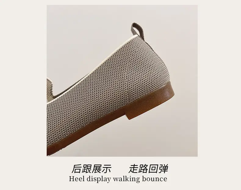 Spring and Summer New Style Women's Slip-On 2026 Casual Mom Shoes Round-Toe Flat Shoes National Trend Embroidered Loafers — feature 6