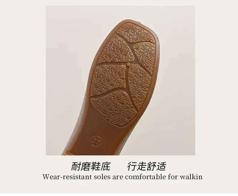 Spring and Summer New Style Women's Slip-On 2026 Casual Mom Shoes Round-Toe Flat Shoes National Trend Embroidered Loafers — feature 7