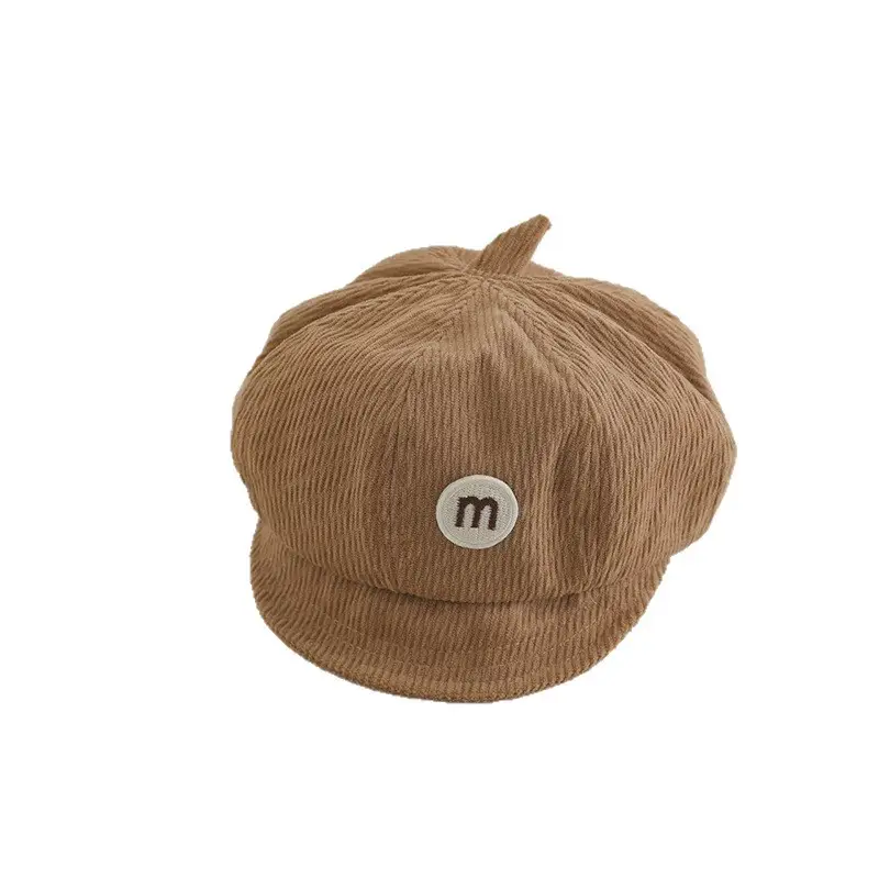 Red Korean Style Baby Beret Windproof Peaked Cap - Image 11