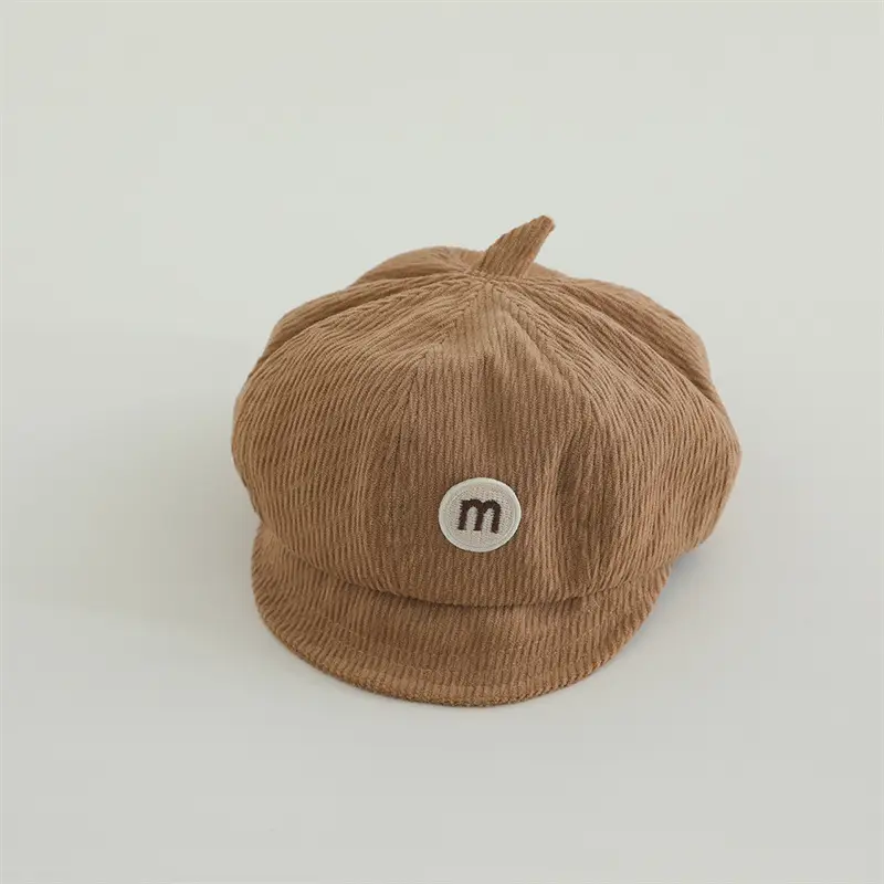 Red Korean Style Baby Beret Windproof Peaked Cap — feature 10