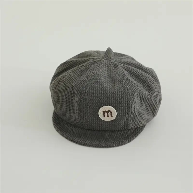 Red Korean Style Baby Beret Windproof Peaked Cap — feature 6