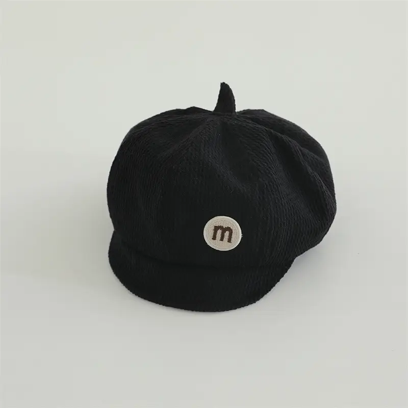 Red Korean Style Baby Beret Windproof Peaked Cap — feature 7