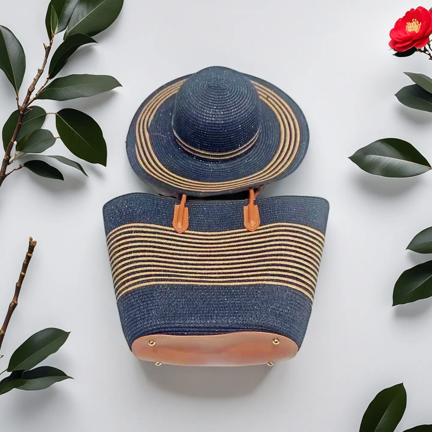2025 Straw Bag & Hat Set for Travel & Daily Use - Image 10