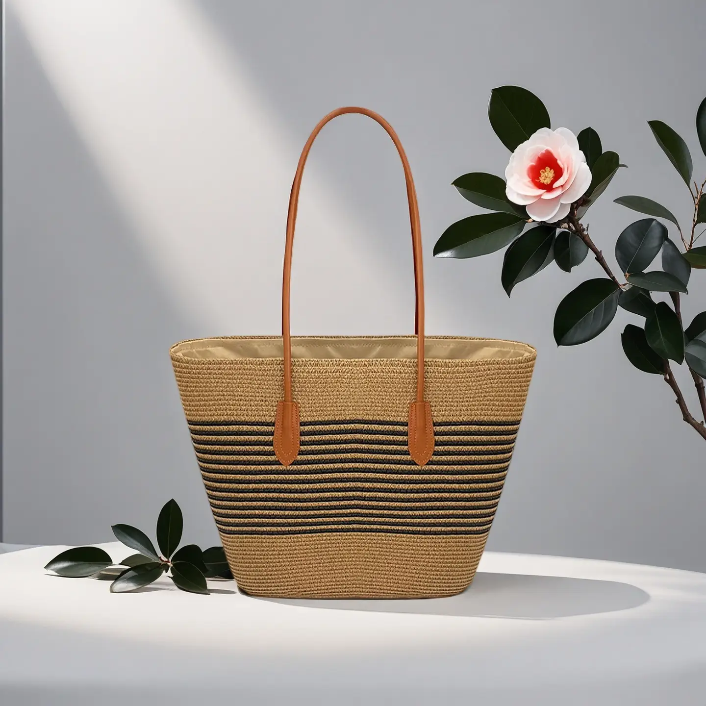2025 Straw Bag & Hat Set for Travel & Daily Use - Image 3