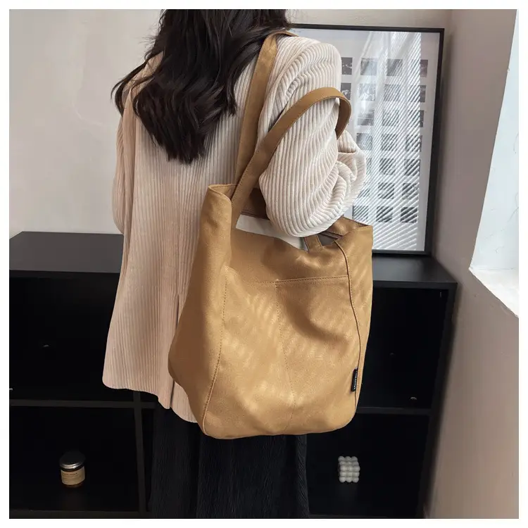 Women Large Capacity Lazy Canvas Tote Bag 2026 — feature 15