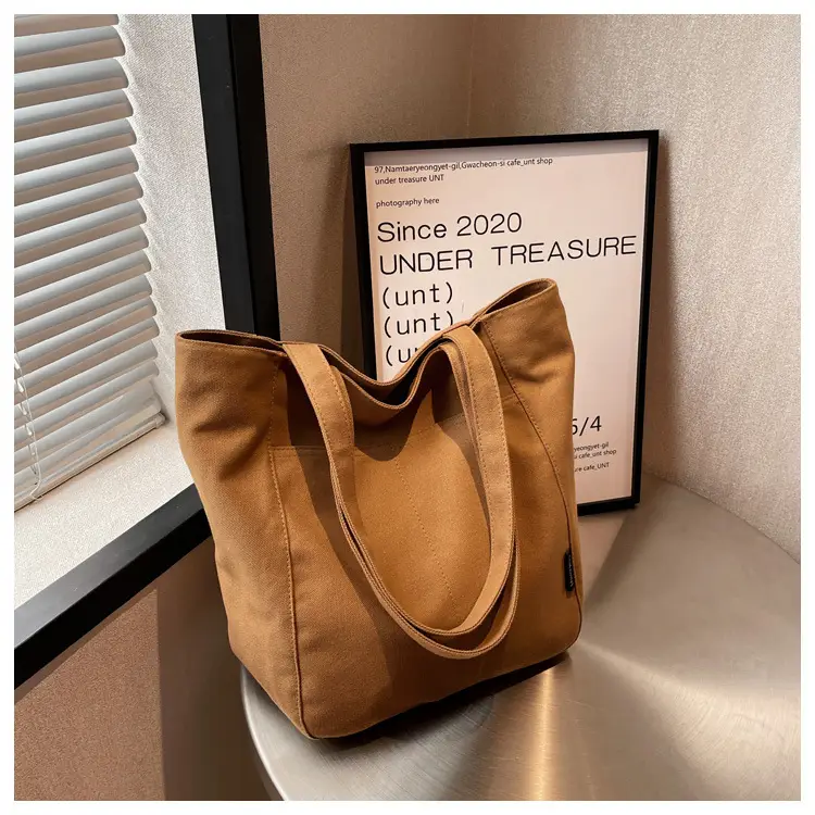 Women Large Capacity Lazy Canvas Tote Bag 2026 — feature 23