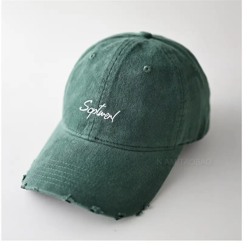 Minimalist Letter Embroidery Soft Brim Baseball Cap Unisex - Image 7
