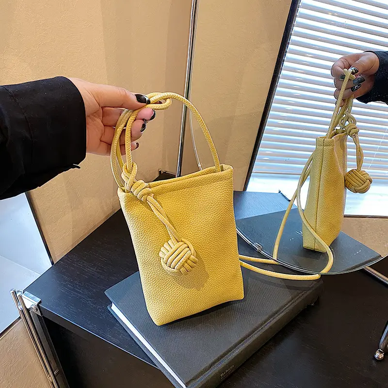 Candy Pebbled Mini Phone Bag 2025 Summer - Image 9