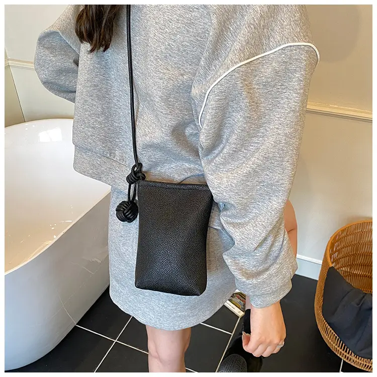 Candy Pebbled Mini Phone Bag 2025 Summer — feature 15