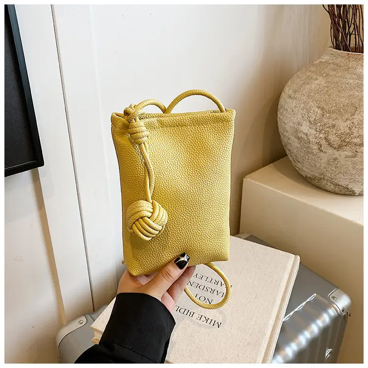 Candy Pebbled Mini Phone Bag 2025 Summer — feature 22