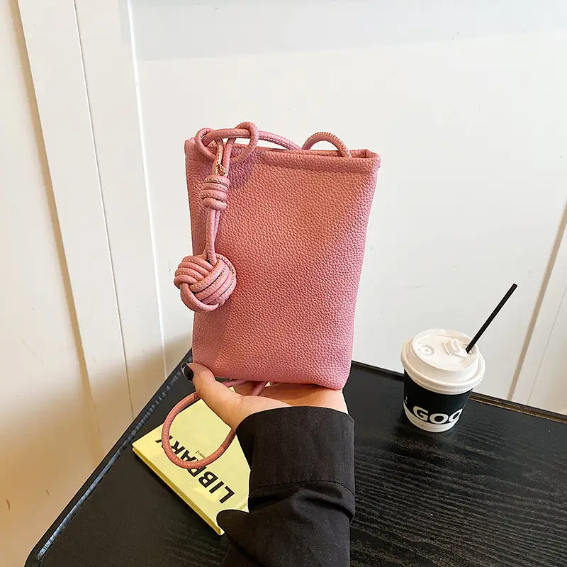 Candy Pebbled Mini Phone Bag 2025 Summer - Image 5