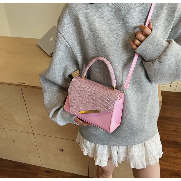 Pink Faux Leather Shoulder Bag for Women 2025 — feature 14
