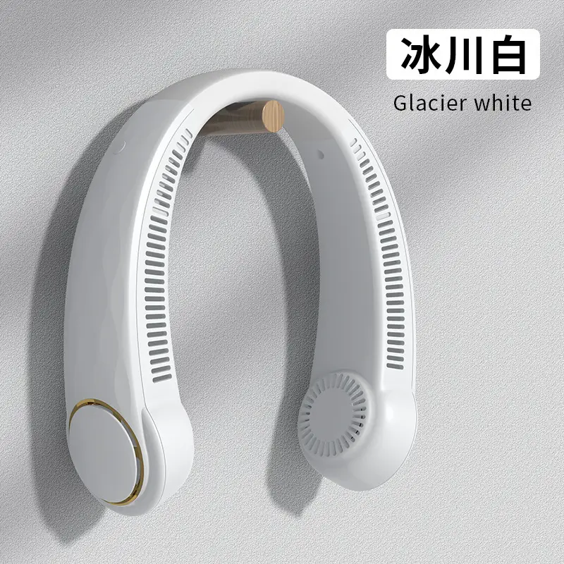 Cross-Border Lazy Small Fan Hanging Neck Mini Cooling New Hanging Neck Fan Portable Small Bladeless Fan