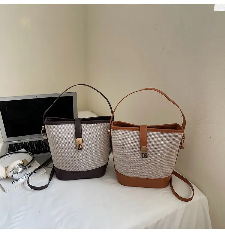 Crossbody Bag for Women Summer 2025 Leather Brown — feature 11