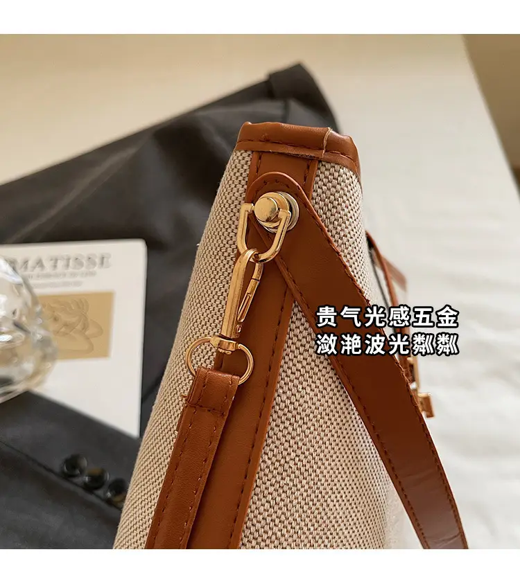 Crossbody Bag for Women Summer 2025 Leather Brown — feature 5