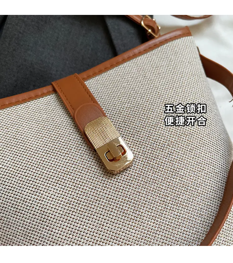 Crossbody Bag for Women Summer 2025 Leather Brown — feature 9