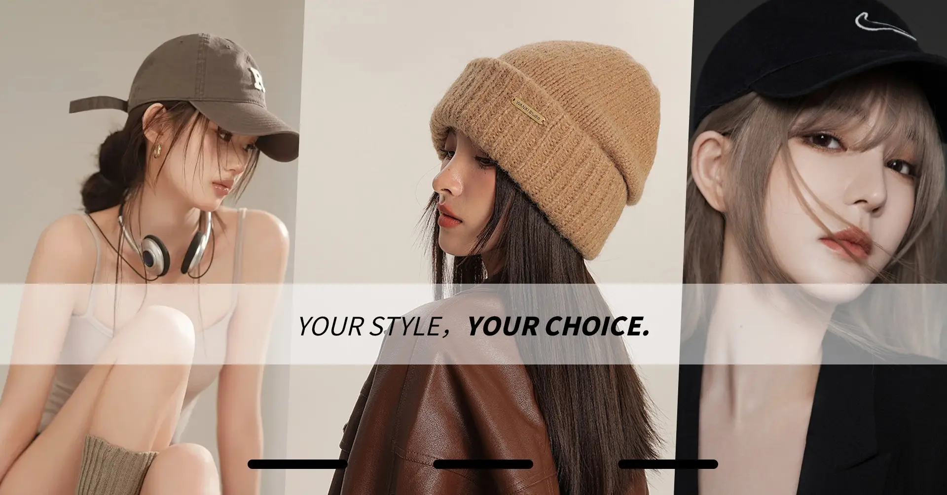 Light Blue Cartoon Cap for Women Spring Summer — feature 2