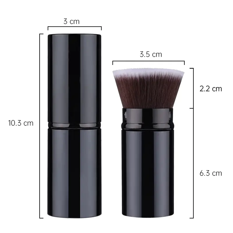 Portable Retractable Makeup Brush for Blush & Powder — feature 19