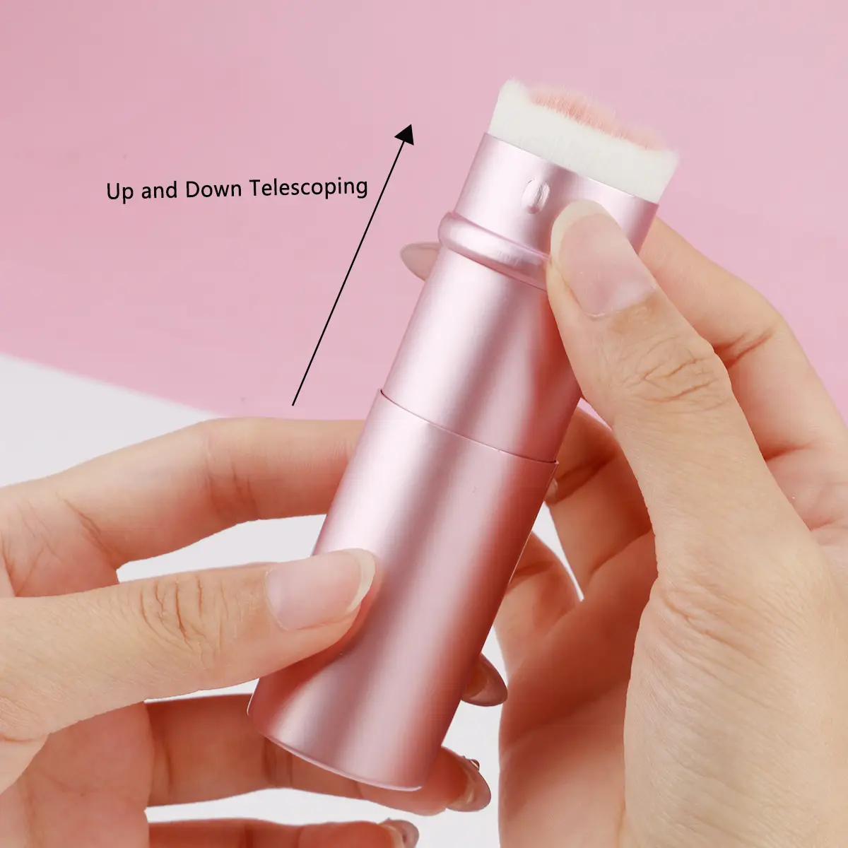 Portable Retractable Makeup Brush for Blush & Powder — feature 39