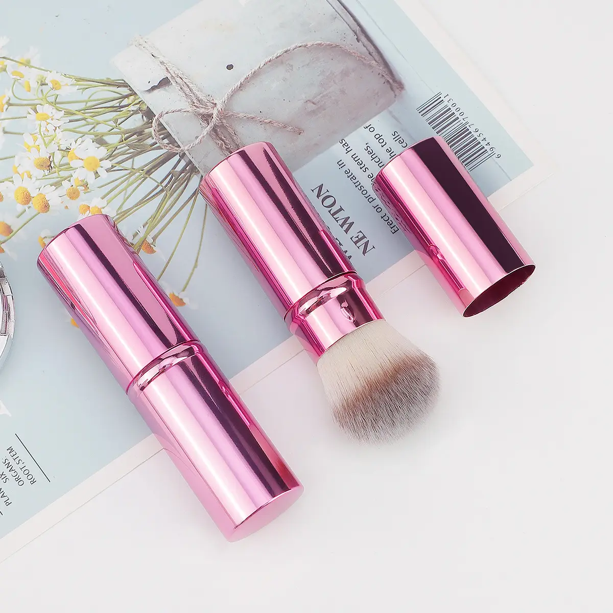 Portable Retractable Makeup Brush for Blush & Powder — feature 6