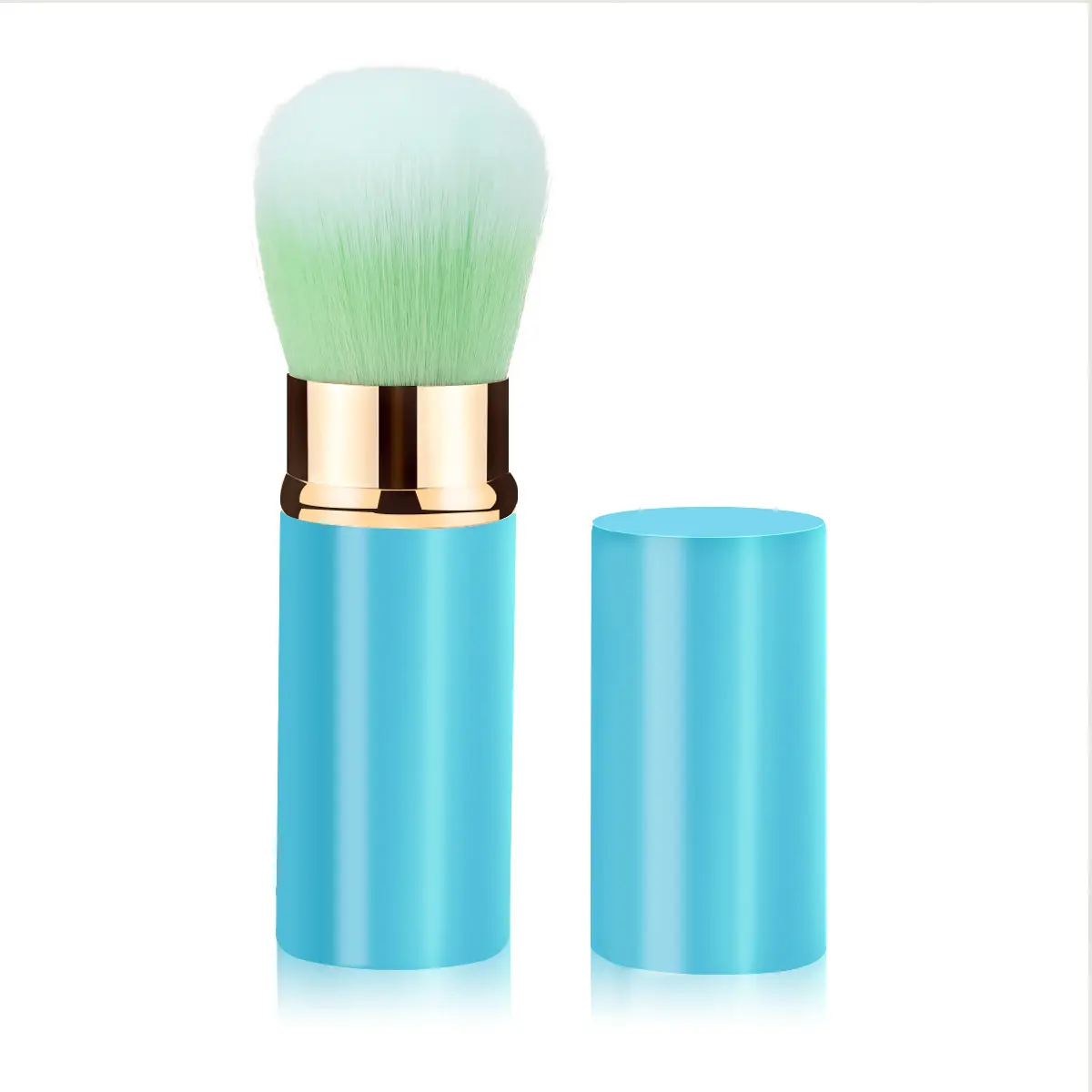 Portable Retractable Makeup Brush for Blush & Powder - Image 13
