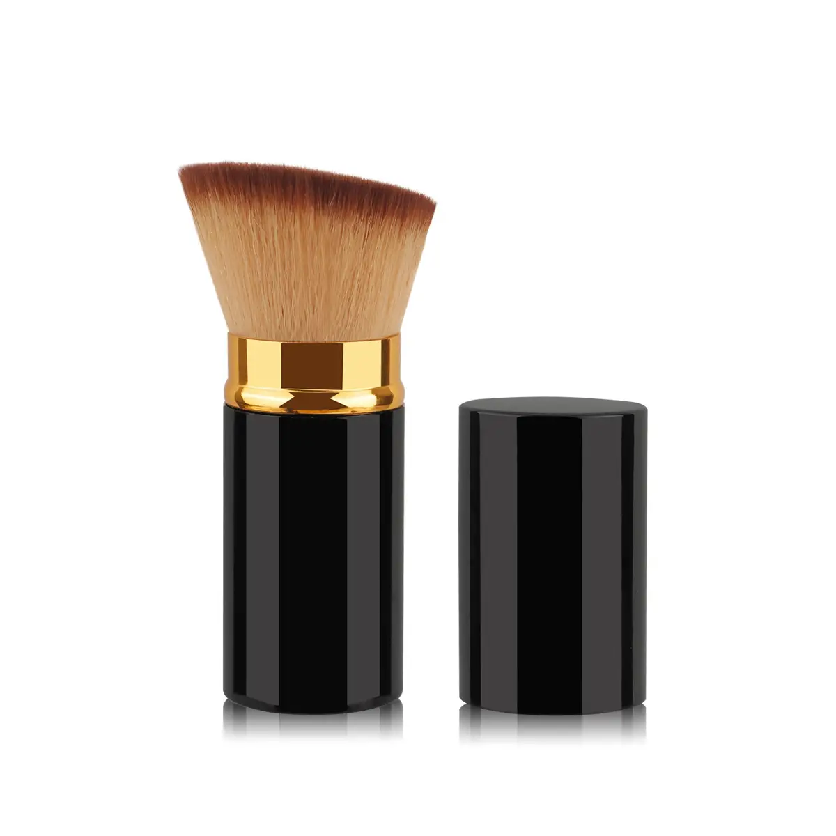 Portable Retractable Makeup Brush for Blush & Powder - Image 19