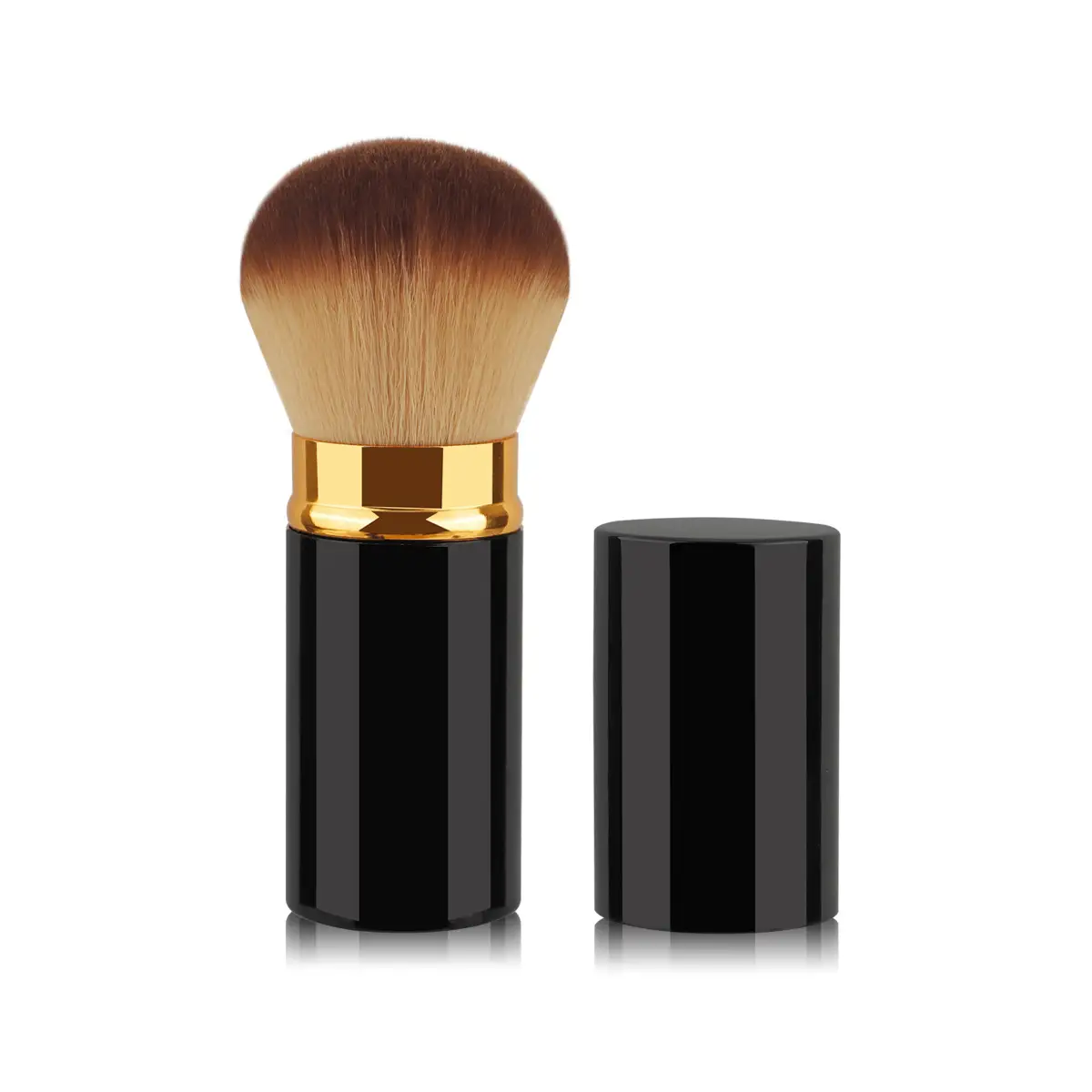 Portable Retractable Makeup Brush for Blush & Powder - Image 20