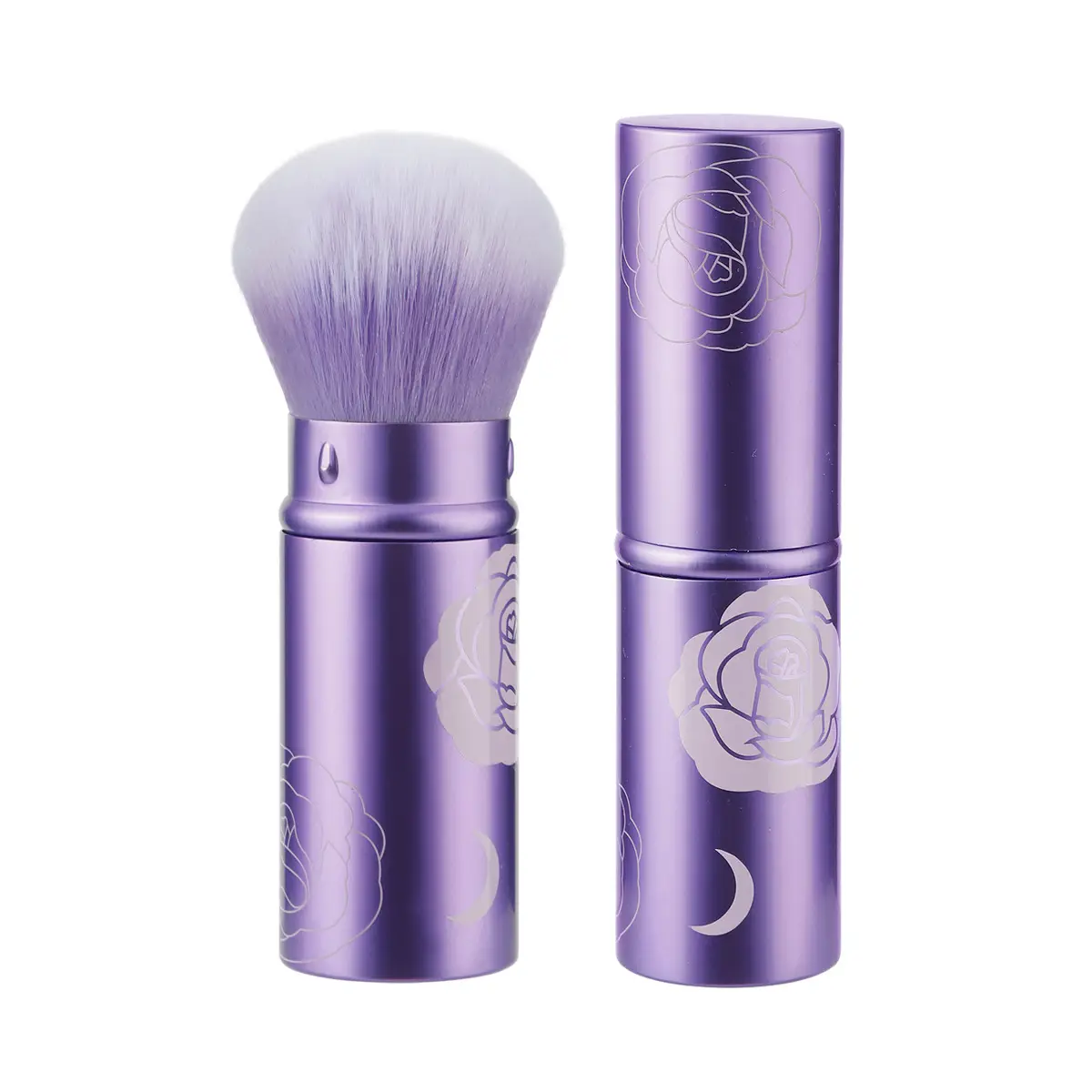 Portable Retractable Makeup Brush for Blush & Powder - Image 21