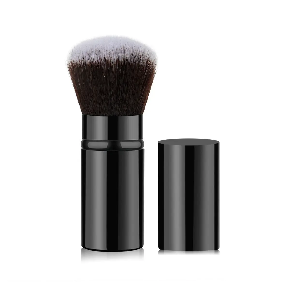 Portable Retractable Makeup Brush for Blush & Powder - Image 22