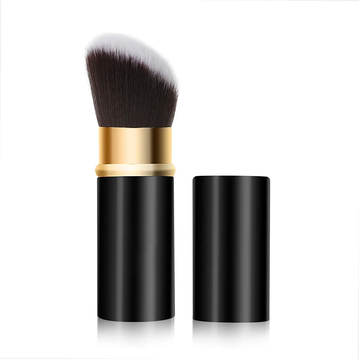 Portable Retractable Makeup Brush for Blush & Powder - Image 25
