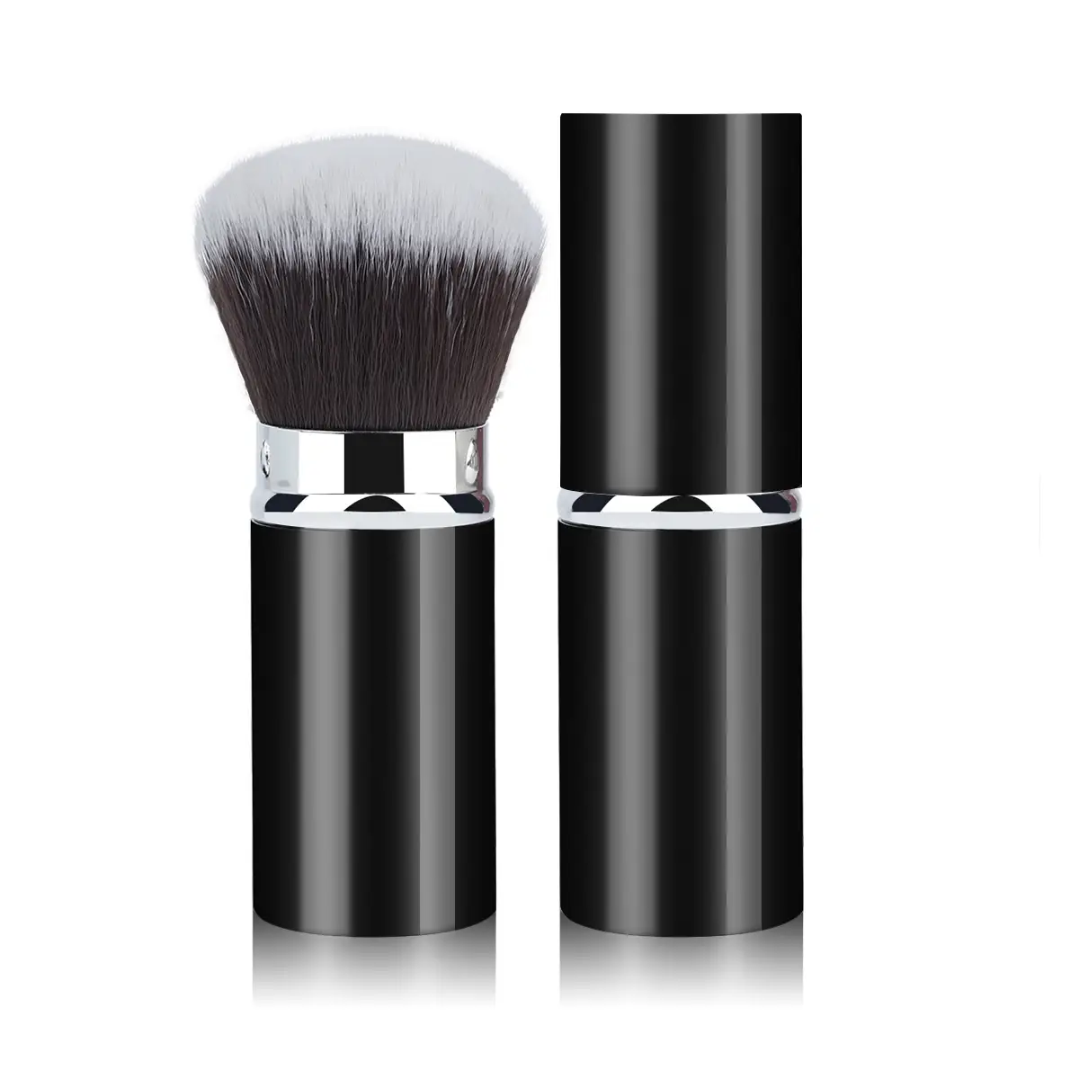 Portable Retractable Makeup Brush for Blush & Powder - Image 26