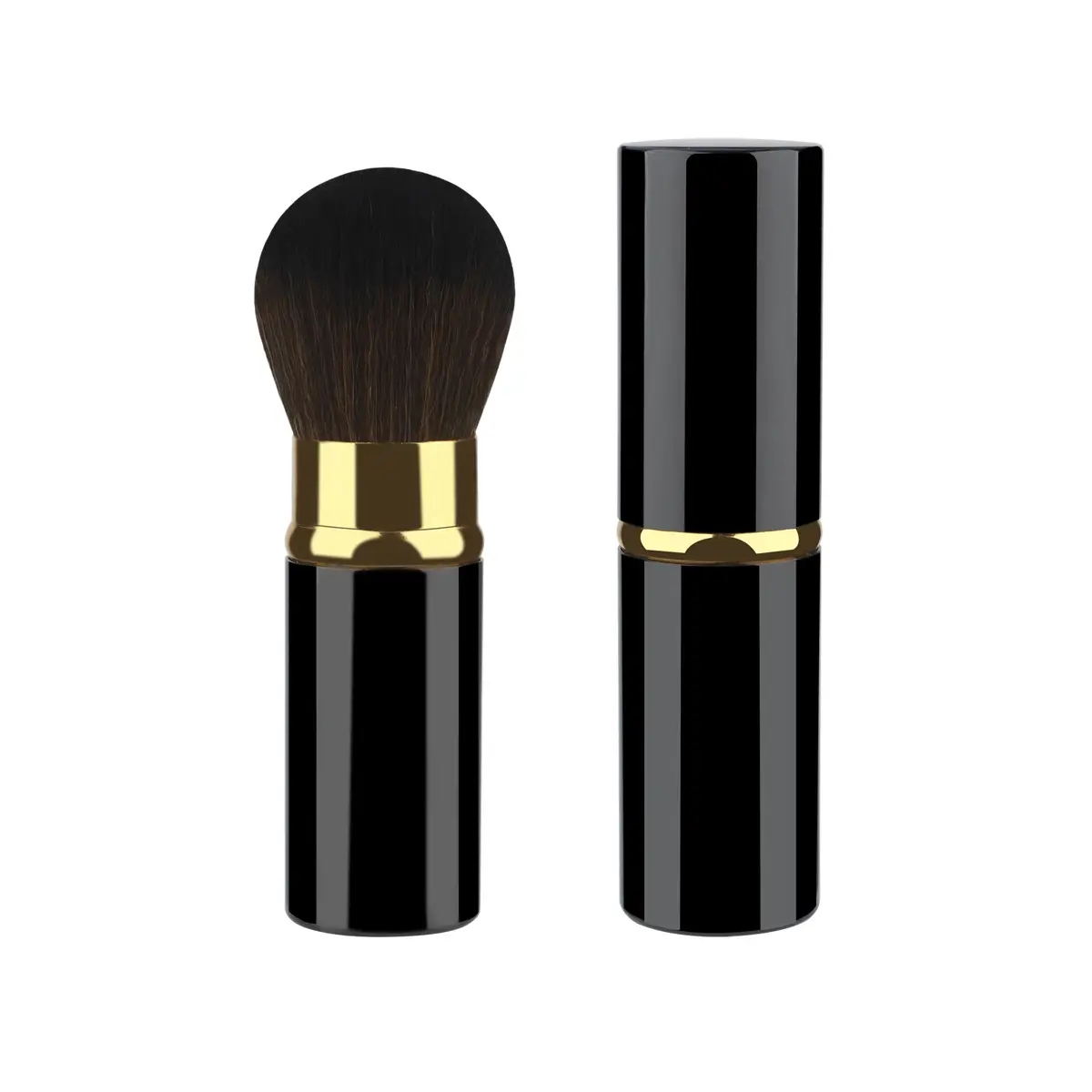 Portable Retractable Makeup Brush for Blush & Powder - Image 3