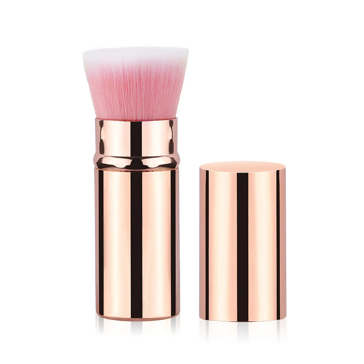 Portable Retractable Makeup Brush for Blush & Powder - Image 30