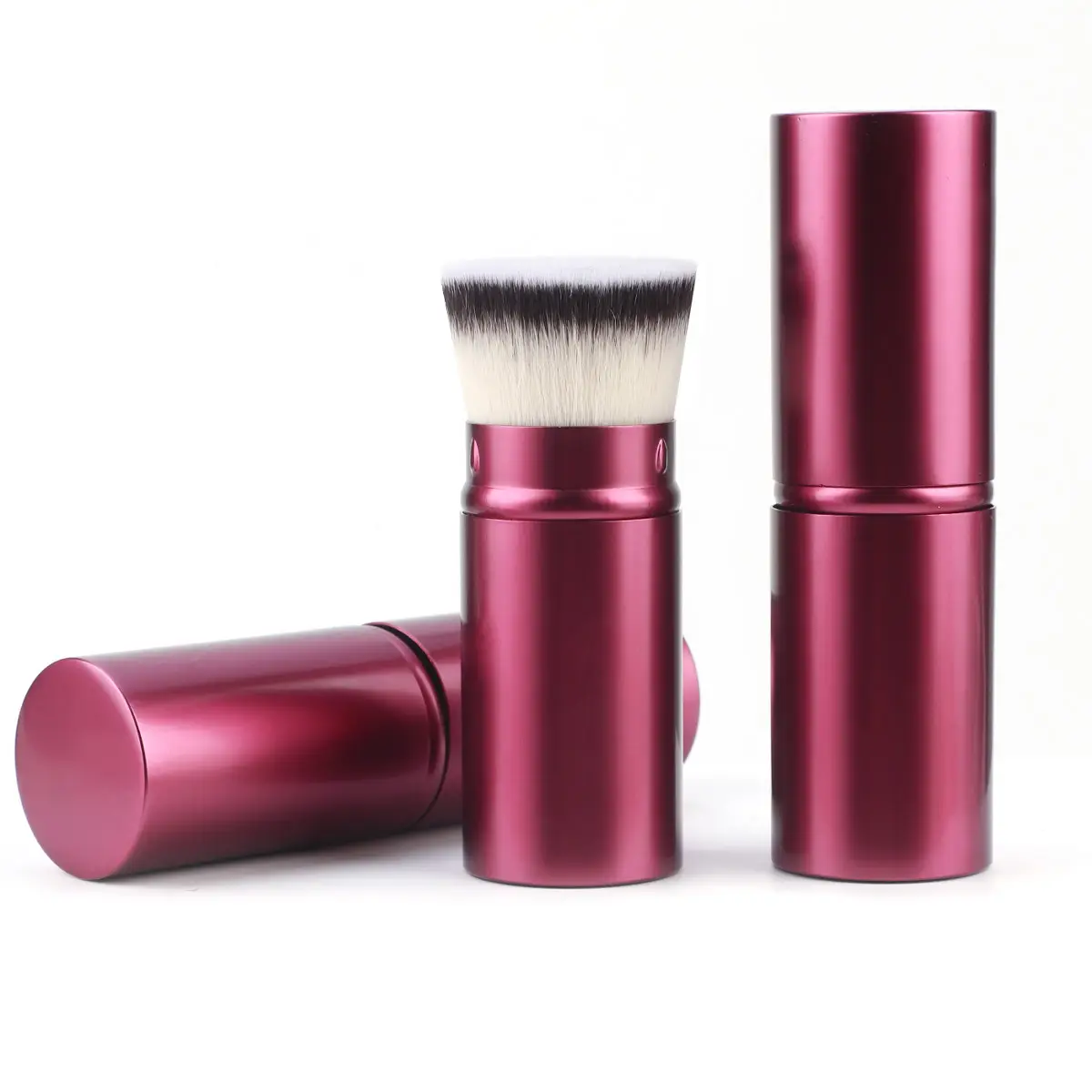 Portable Retractable Makeup Brush for Blush & Powder - Image 38