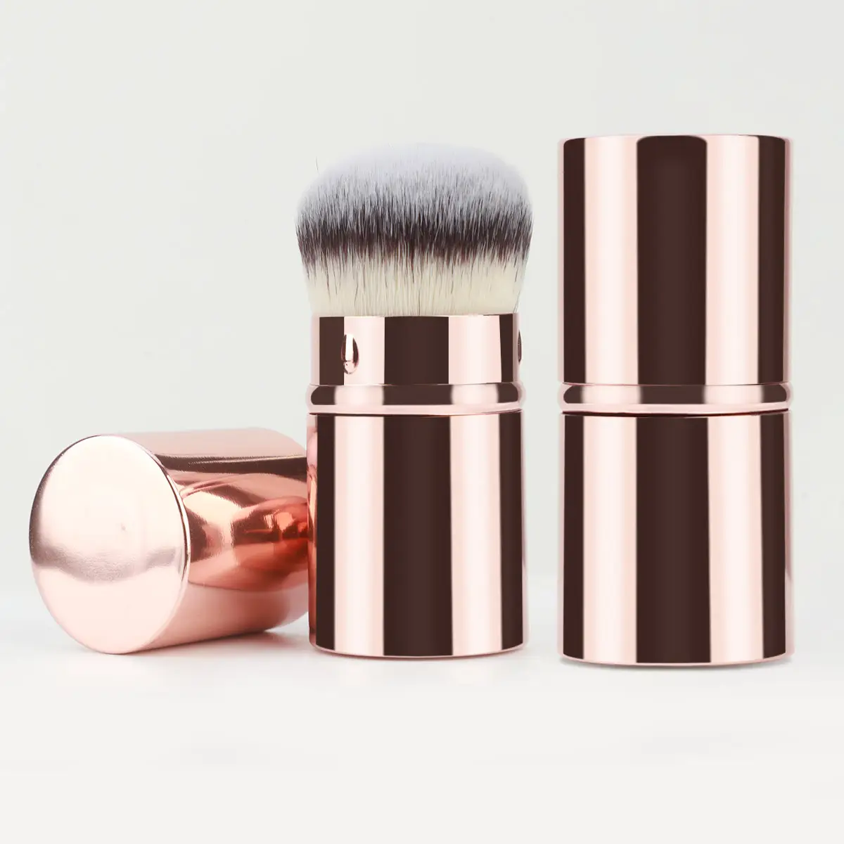 Portable Retractable Makeup Brush for Blush & Powder - Image 43