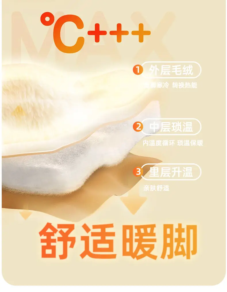 Cotton Warm Slippers for Women Men Winter Indoor Non-Slip — feature 11
