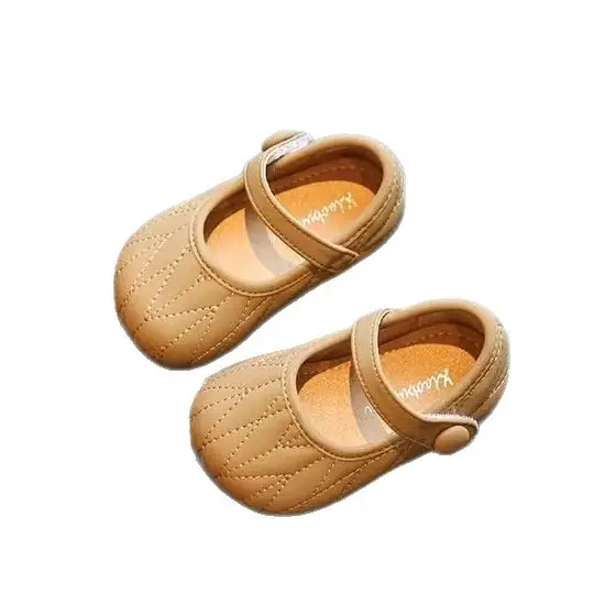 Baby Girl Toddler Shoes Spring 1 to 2 Years Old Soft-Soled Baby Shoes Little Princess Shoes Fashionable Girls' Flats