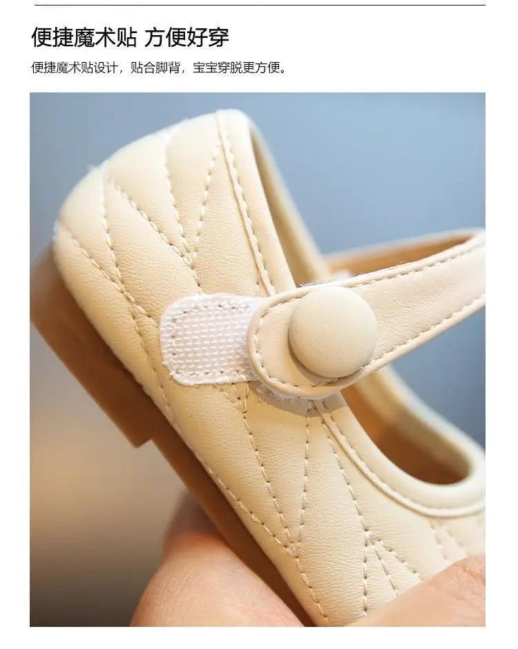 Baby Girl Toddler Shoes Spring 1 to 2 Years Old Soft-Soled Baby Shoes Little Princess Shoes Fashionable Girls' Flats — feature 4