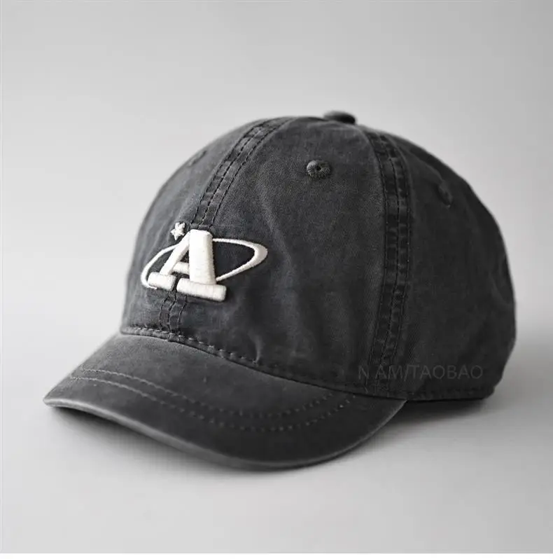Men's Olive Green Three-Dim Embroidery Cap — feature 10