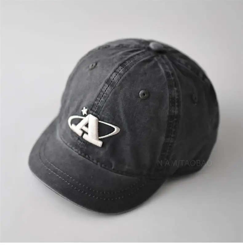 Men's Olive Green Three-Dim Embroidery Cap — feature 11
