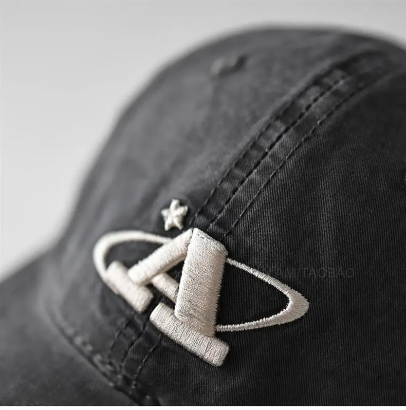 Men's Olive Green Three-Dim Embroidery Cap — feature 12