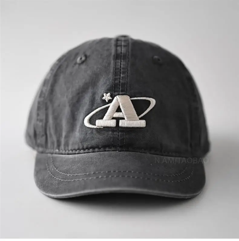 Men's Olive Green Three-Dim Embroidery Cap — feature 7