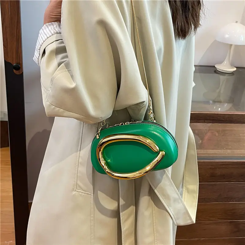 2025 Yellow Chain Shoulder Crossbody Bag - Image 9