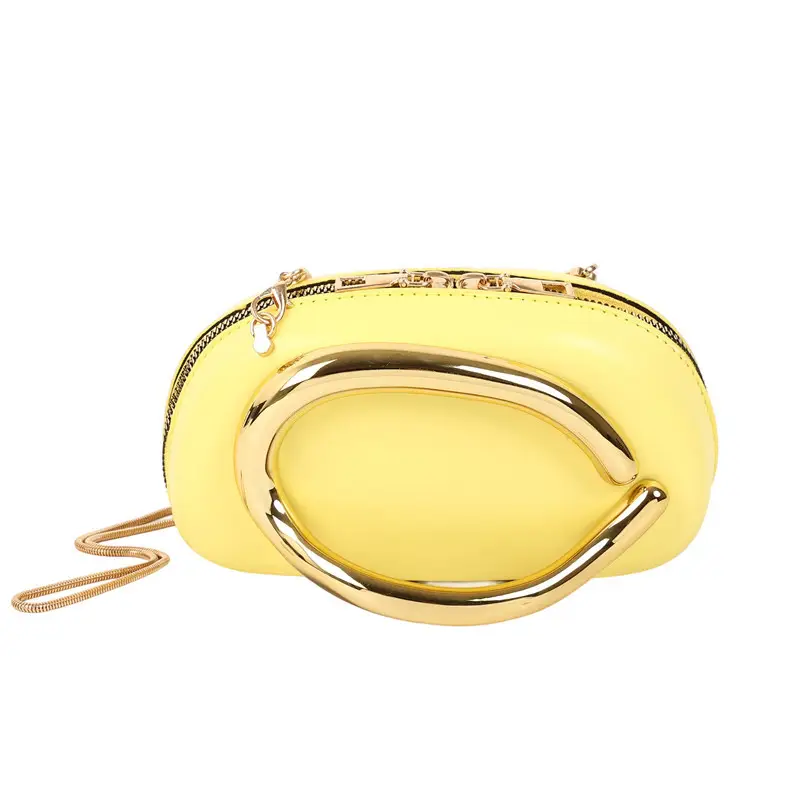 2025 Yellow Chain Shoulder Crossbody Bag - Image 11