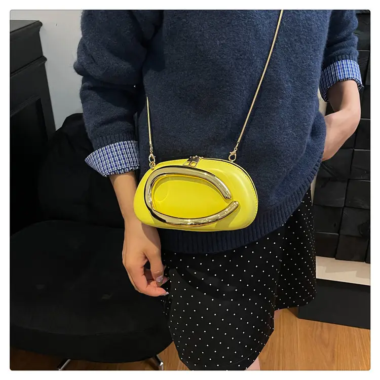 2025 Yellow Chain Shoulder Crossbody Bag — feature 12