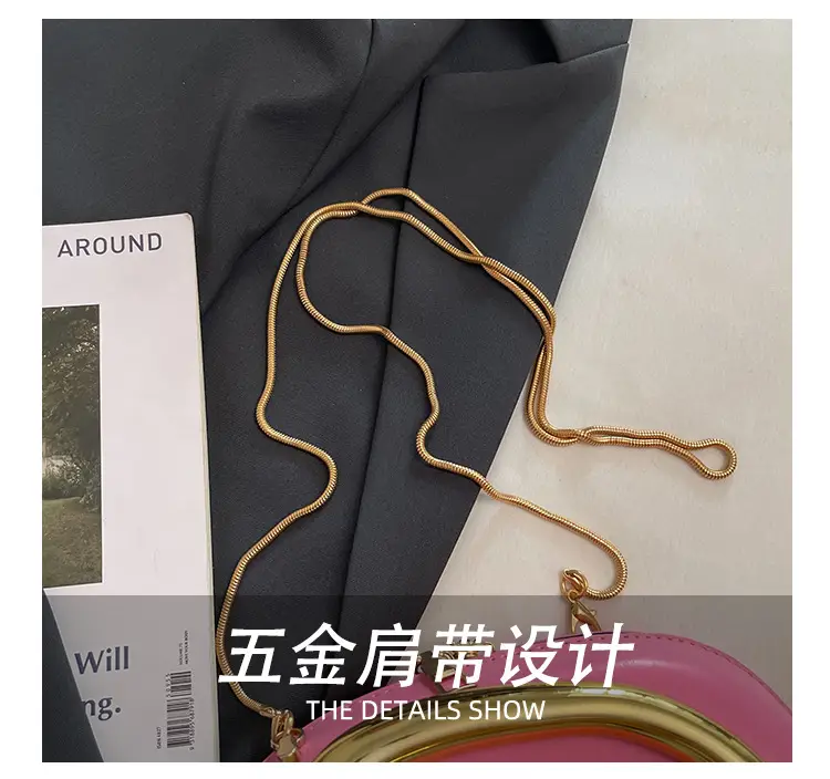 2025 Yellow Chain Shoulder Crossbody Bag — feature 9
