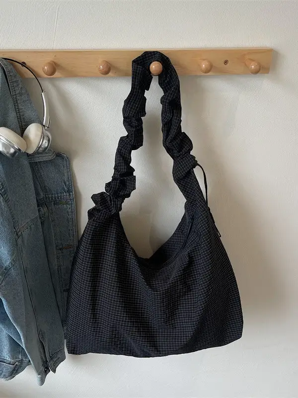 2025 Nylon Shoulder Bag Women Large Capacity Commuter Tote - Image 6