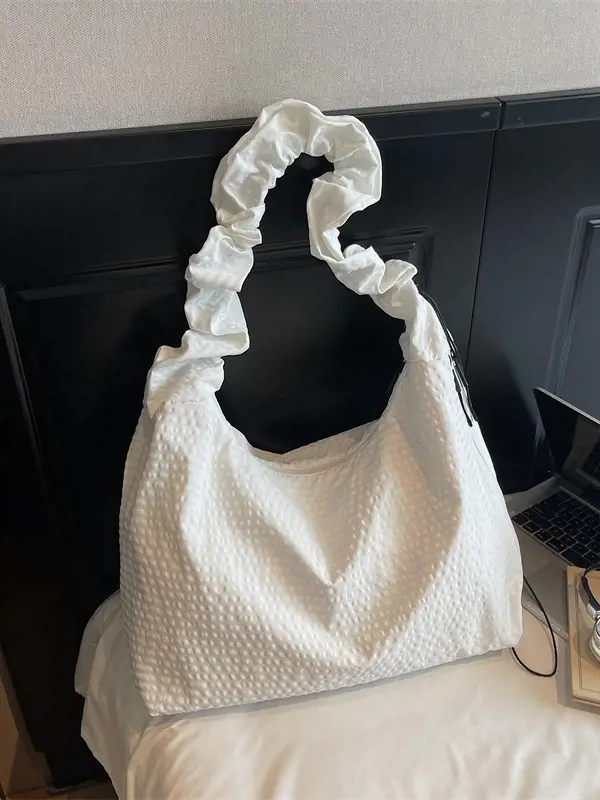 2025 Nylon Shoulder Bag Women Large Capacity Commuter Tote - Image 7