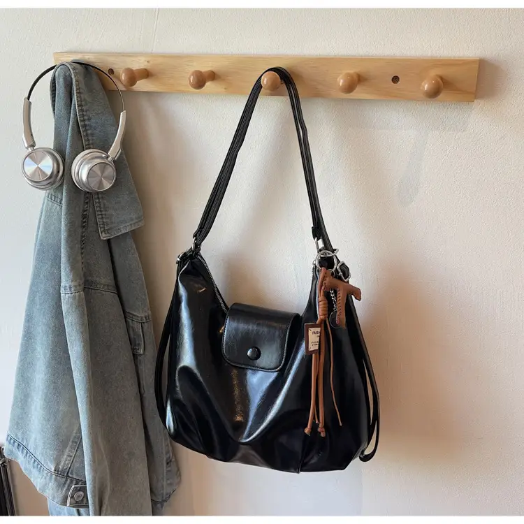 Korean Style Brown Leather Crossbody Bag for Women — feature 40