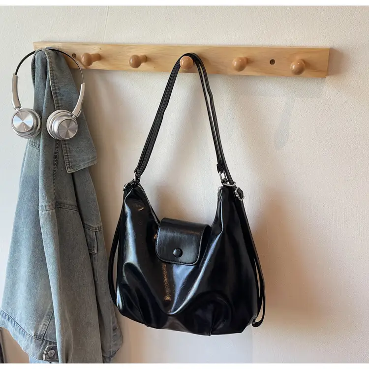 Korean Style Brown Leather Crossbody Bag for Women — feature 41